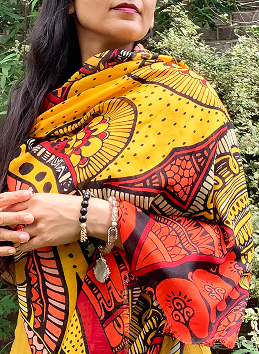 embrace-each-day-with-joy-scarf-orange-yellow