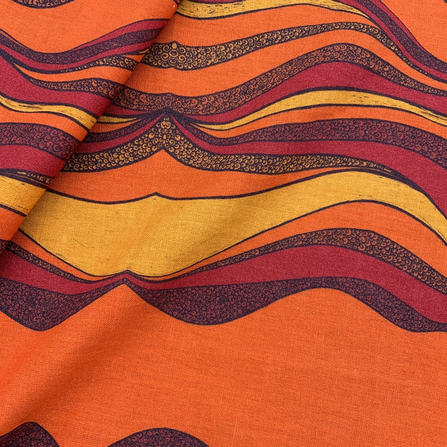 Dessert sun - orange and yellow table napkin