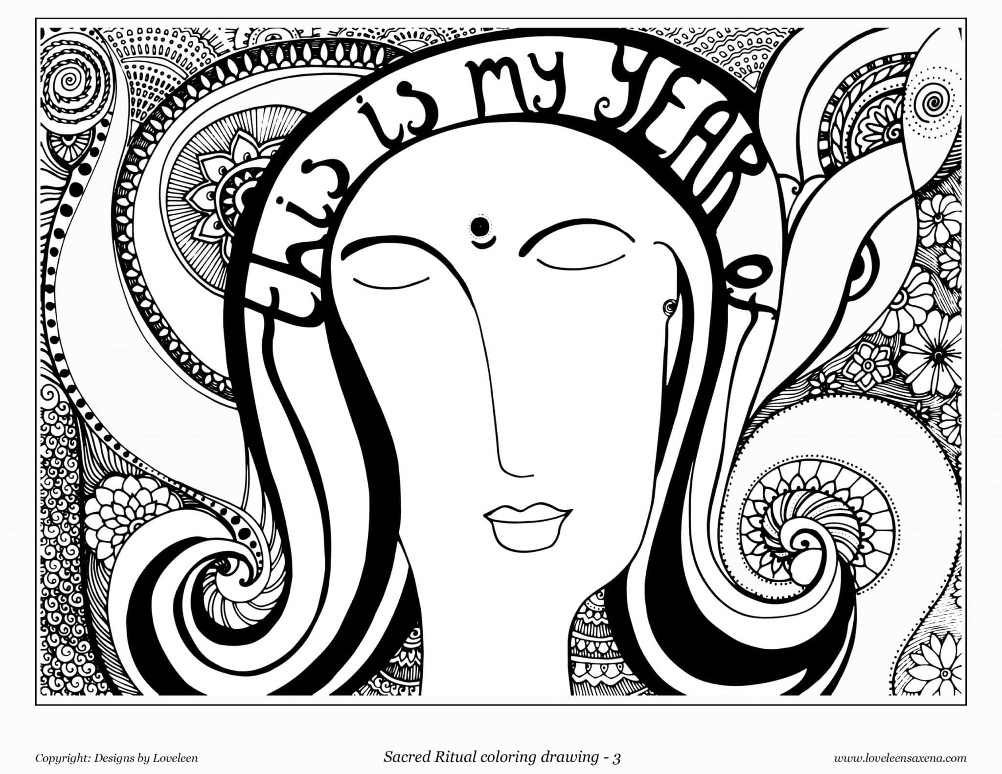 This is my year of - ready to print