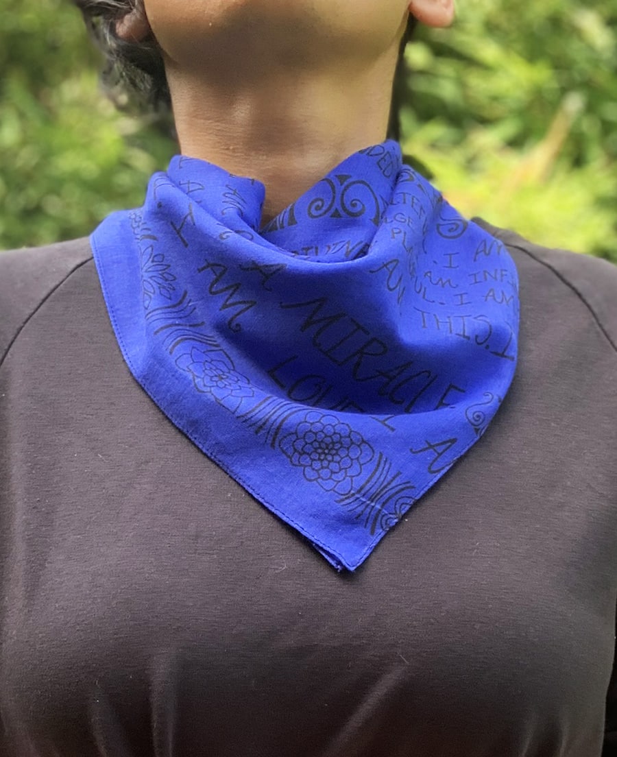 mantra-bandana-royal-blue