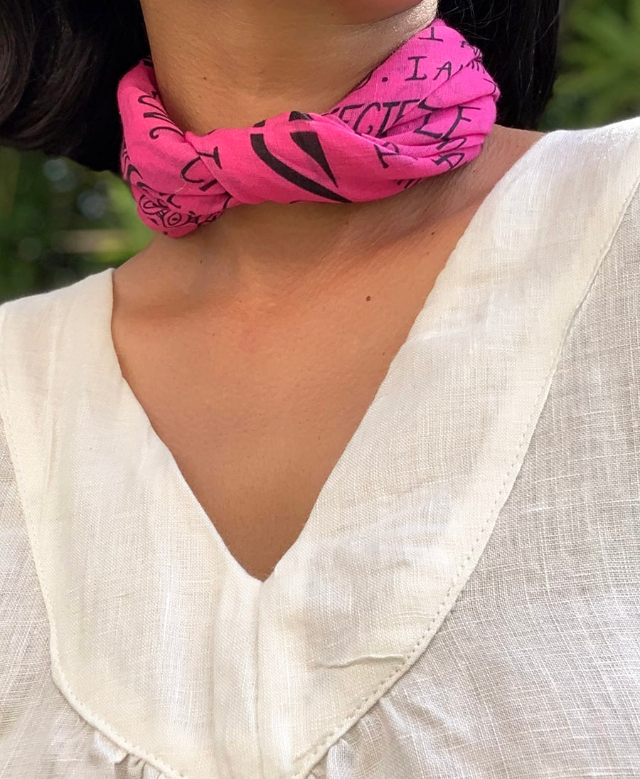 mantra-bandana-hot-magenta