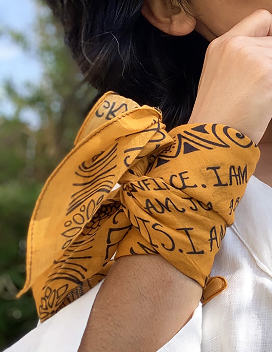 mantra-bandana-turmeric-golden-yellow