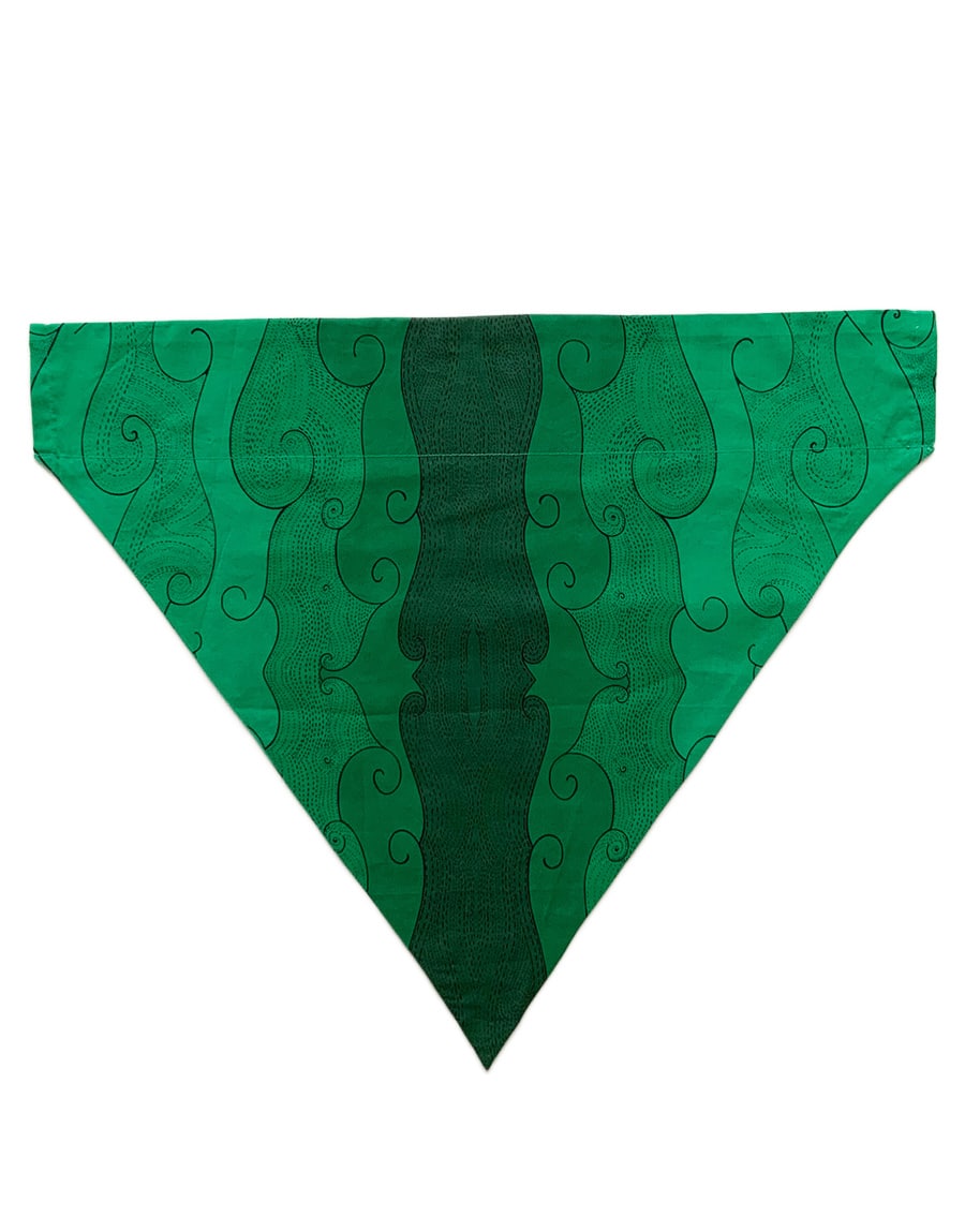 Pet-bandana-ocean-green