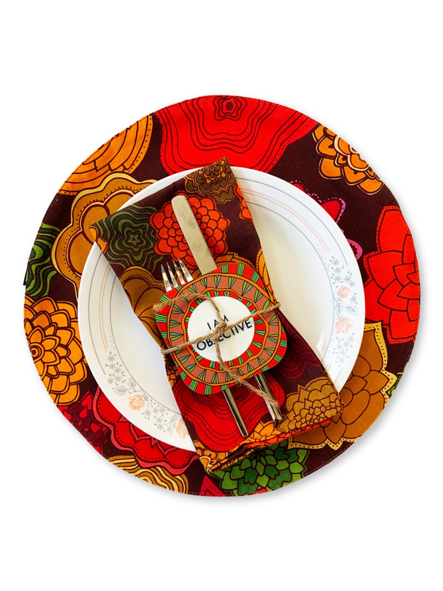 Placemat-red-orange-flowers-fall-home-kitchen