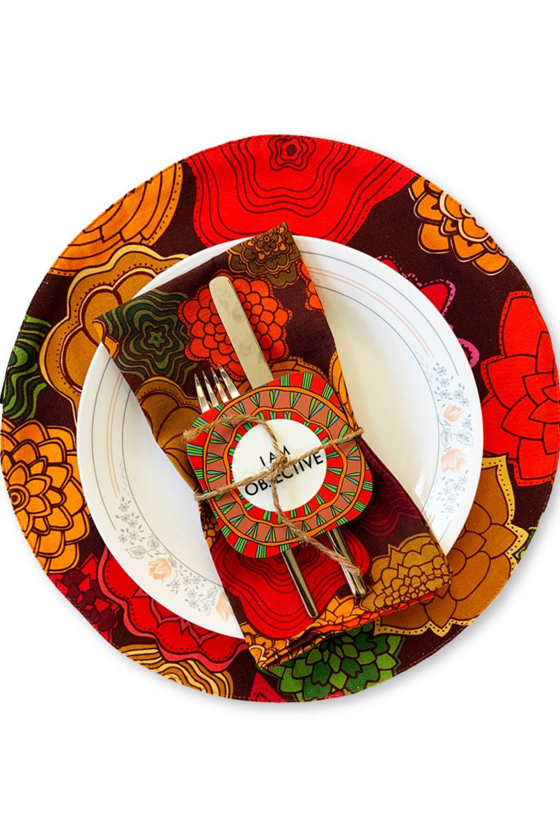 Placemat-red-orange-flowers-fall-home-kitchen
