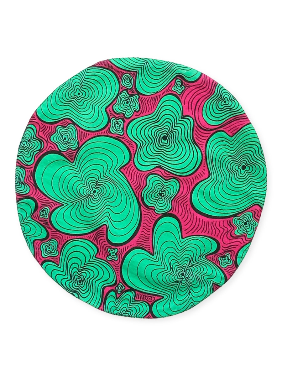 Placemats-green-pink-squiggly-pattern