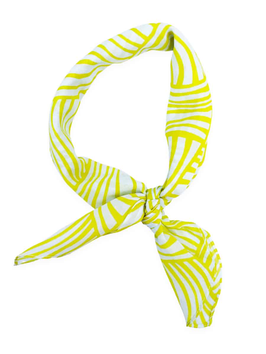 playful-yellow-white-bandana