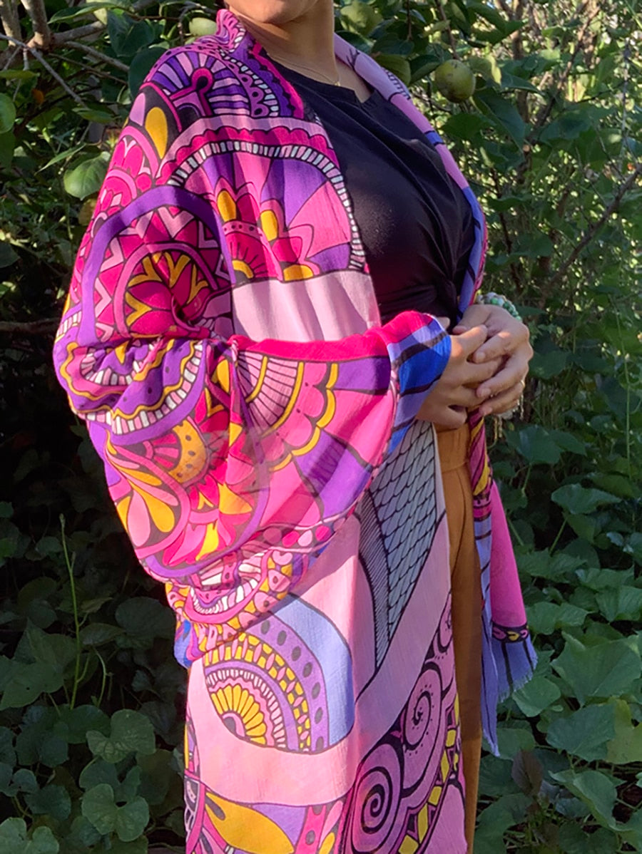 SCARF-ABUNDANCE-fish-pattern-pink-purple-yellow