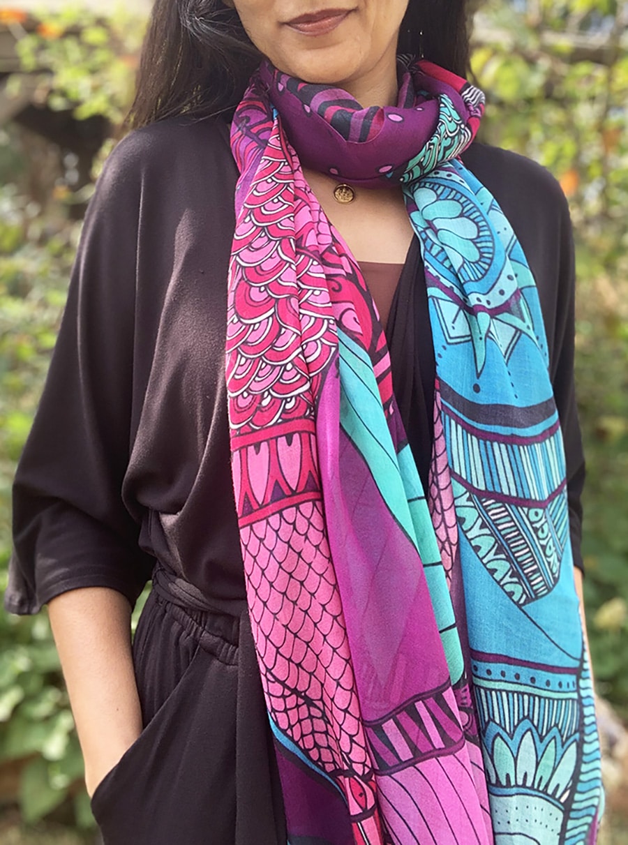 SCARF-COURAGE-speak my truth