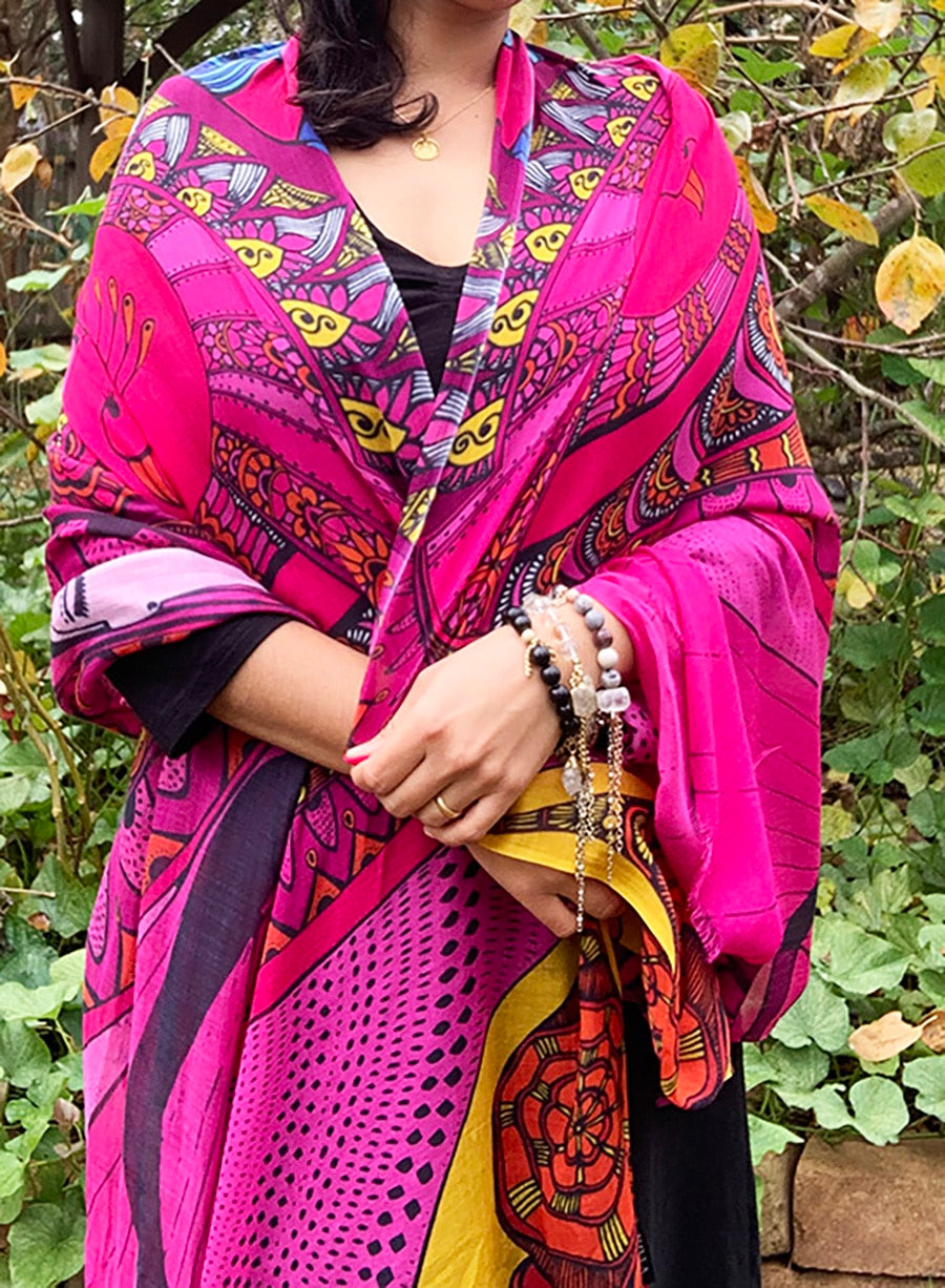 SCARF-Joy-grace-pink-blue-yellow