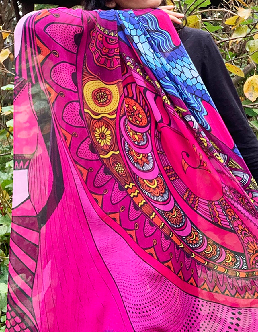 SCARF-Joy-grace-pink-blue-yellow