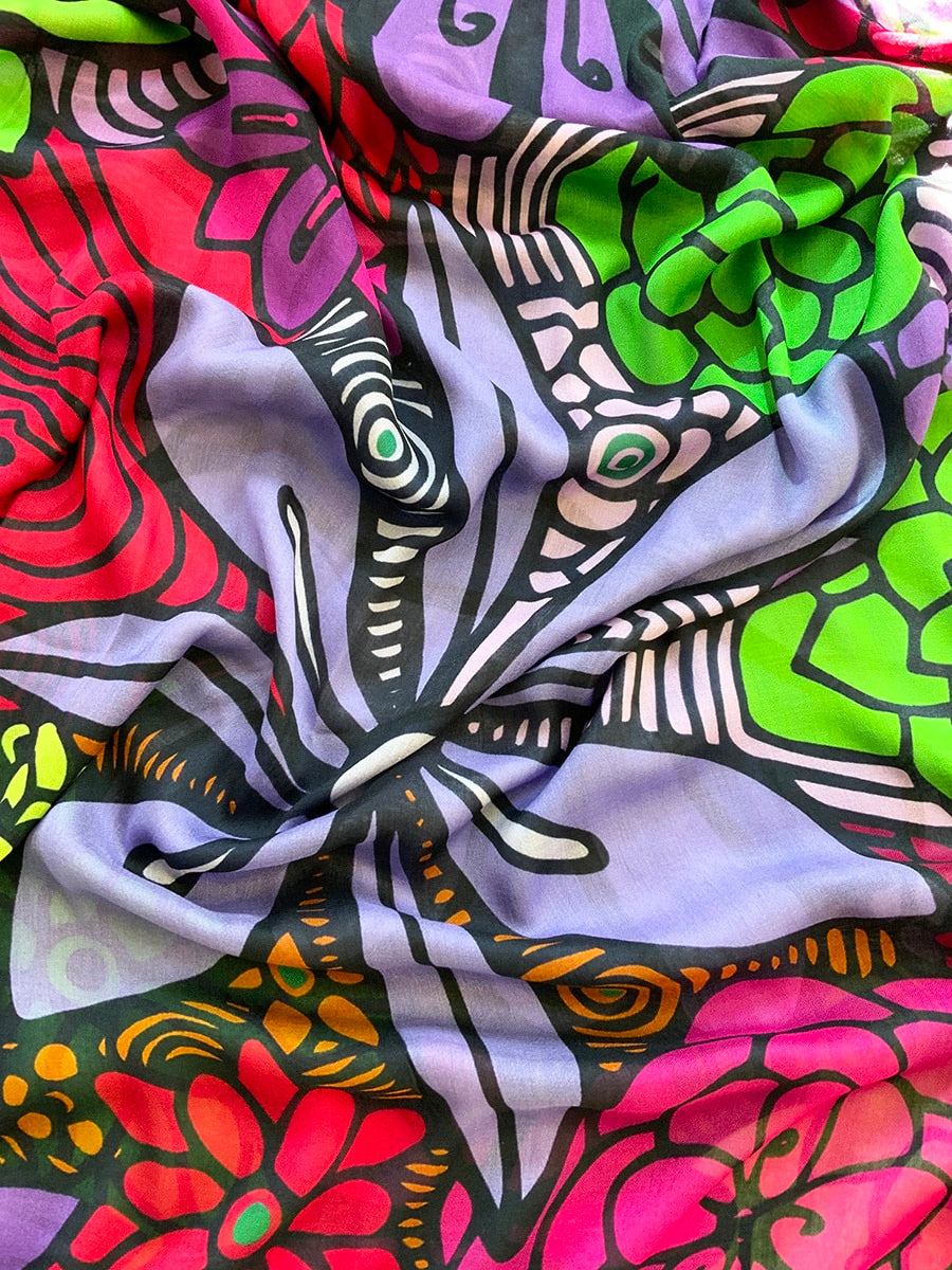 Scarves-bloom-flowers-purple-pink-blue