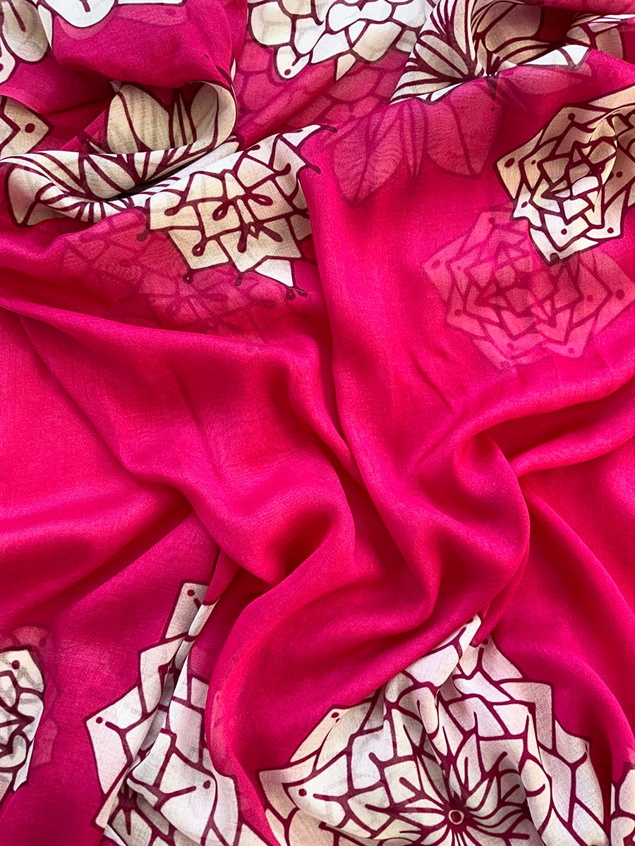 Scarves-miracle-flowers-pink