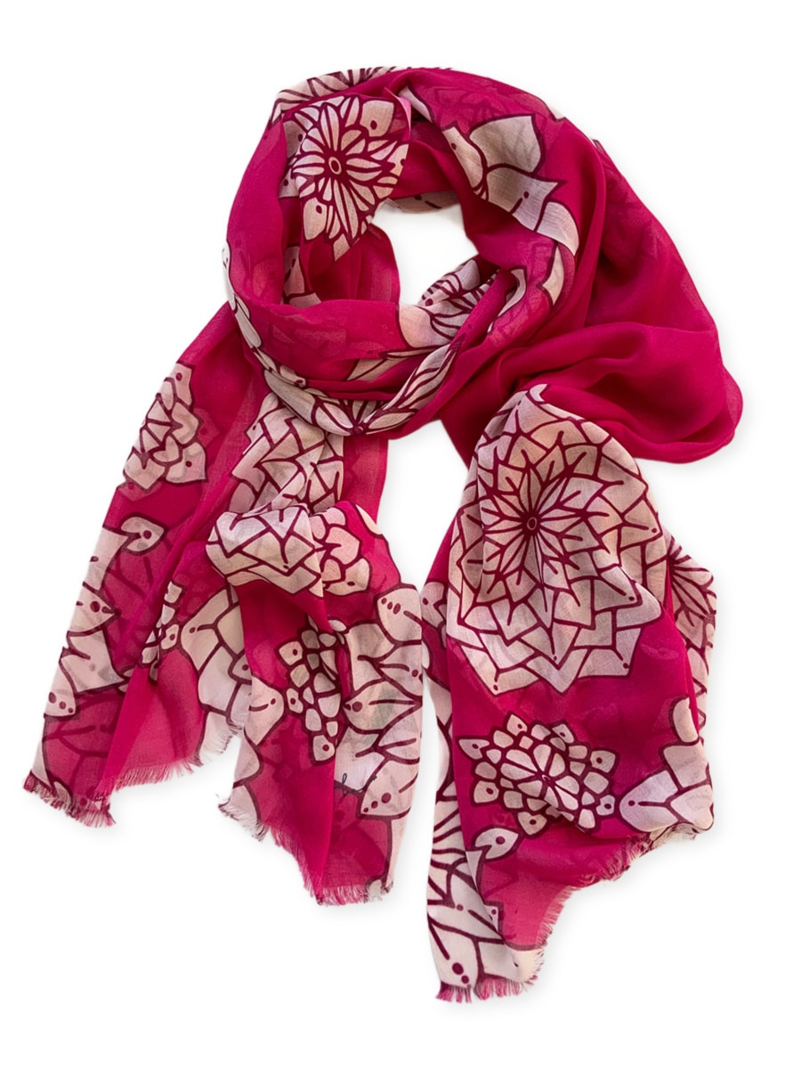 Scarves-miracle-flowers-pink