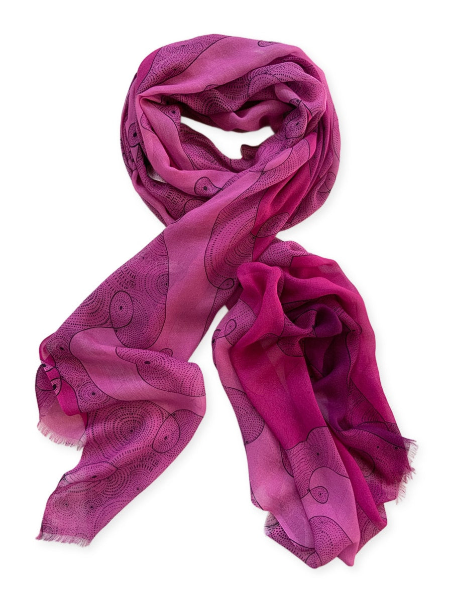 Scarves-shining-star-pink-2