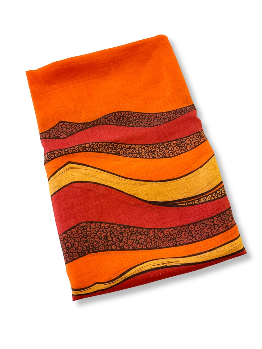 Sunset-table-cloth-orange
