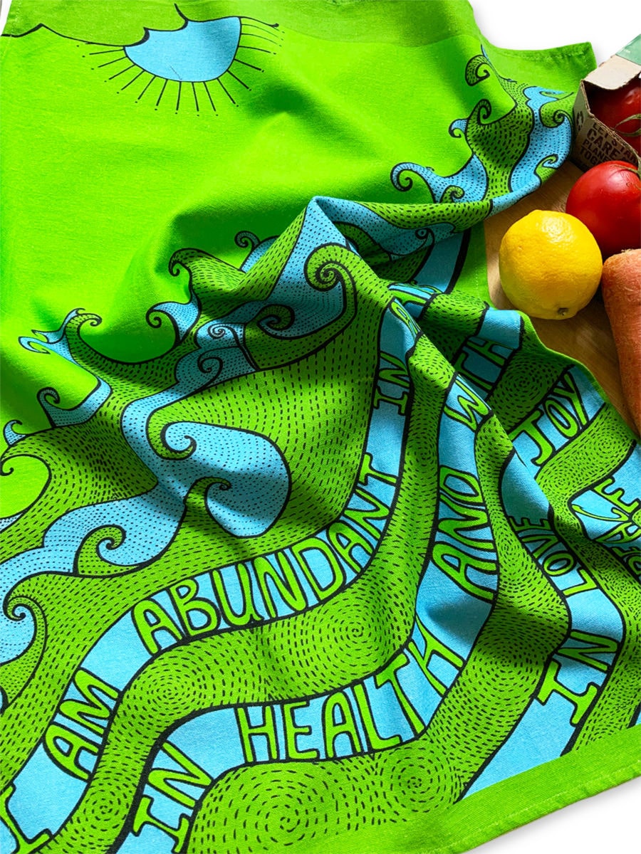 Tea-towel-abundance-plain-blue-green