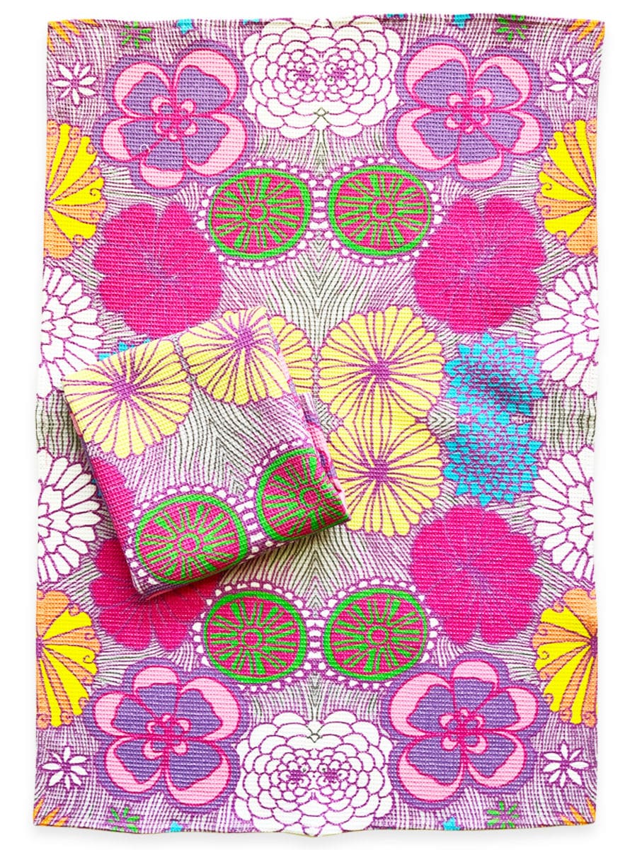 Tea-towels-flower-beauty-waffle-1